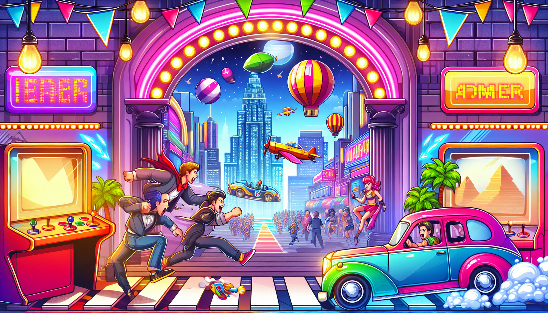 Arcade journey and adventures